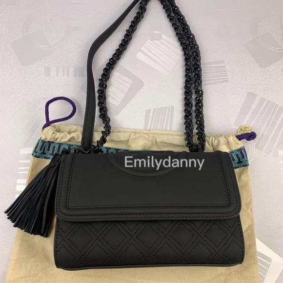 Tory Burch SMALL FLEMING MATTE CONVERTIBLE SHOULDER BAG - Picture 11 of 15